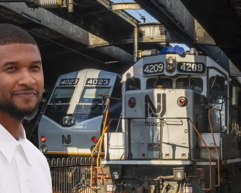Fans Stranded After Usher Concert - A disabled NJ Transit train carrying about 700 passengers was towed to Penn Station after riders spent nearly two hours stranded inside the Hudson River tunnel.