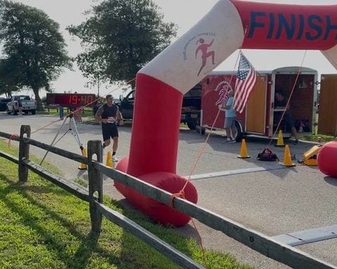 Avalon police officers earned first place in the First Responders Division of a Run to Remember 5K honoring first responders lost as a result of 9/11.