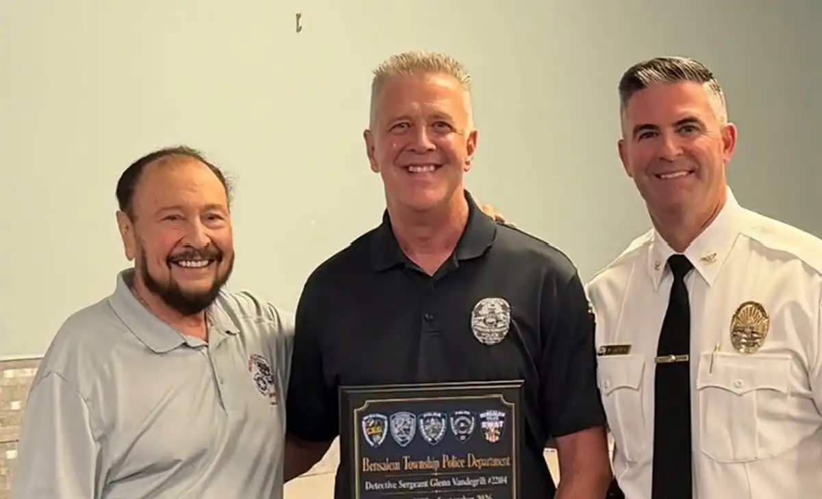 Detective sgt. Glenn vandegrift has retired after 28 years with the bensalem township police department. Photo courtesy of bensalem police. Photo by bensalem pd.