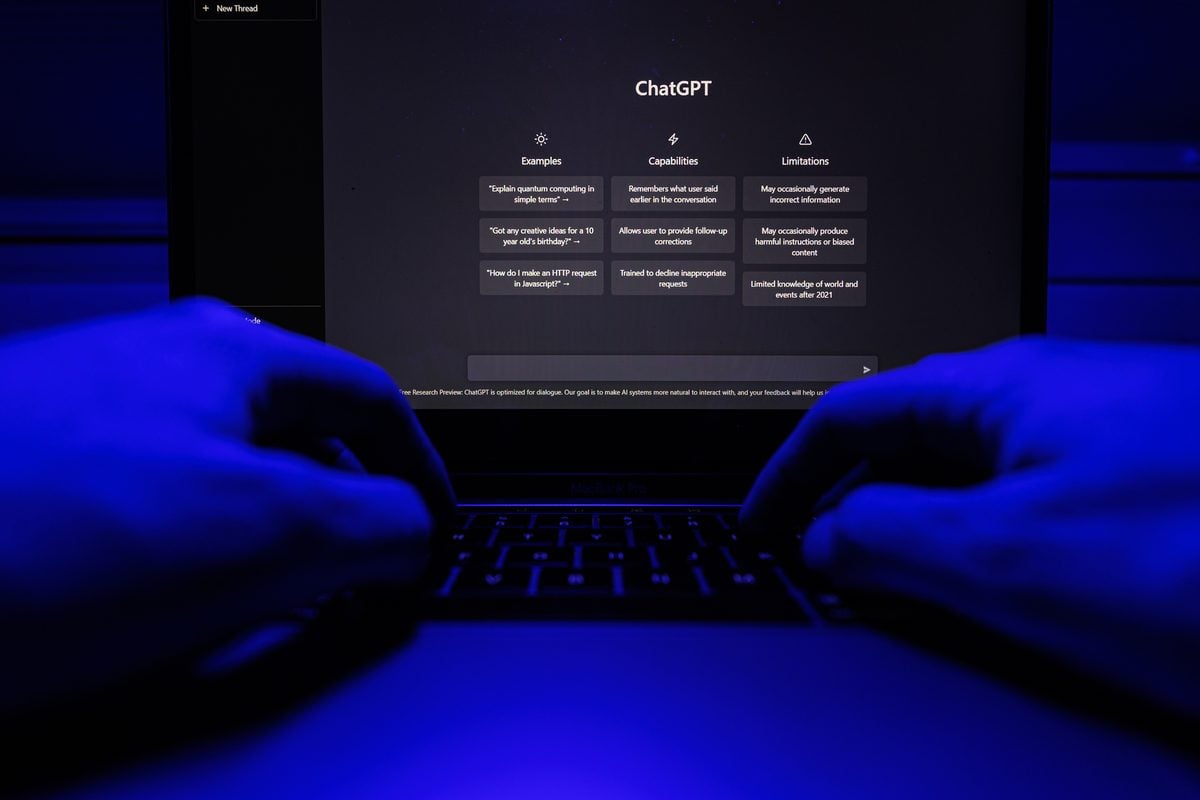 Chat GPT is artificial intelligence AI chatbot which was launched by OpenAI. Photo by Rokas Tenys.