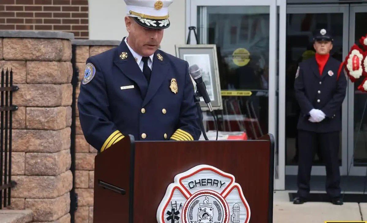 Cherry Hill 9/11 25th Anniversary Ceremony - Photo by CHPD