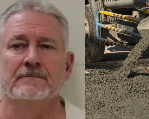 A Missouri man faces murder charges after investigators found Jonathan Brown's body beneath a freshly poured concrete slab with a gunshot wound.