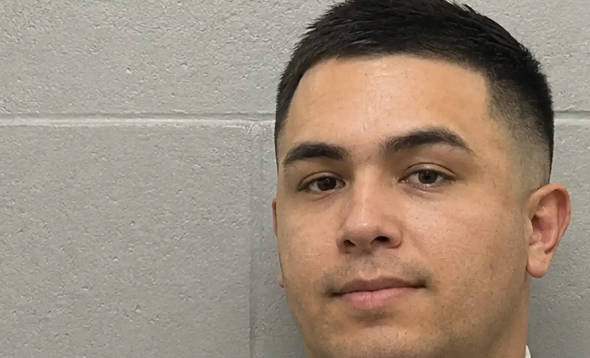Rockaway township police officer donald j. Reddin, 34, has been charged with obstruction and conspiracy to distribute a controlled dangerous substance and is suspended without pay, according to the morris county prosecutor's office. Photo illustration by snn.