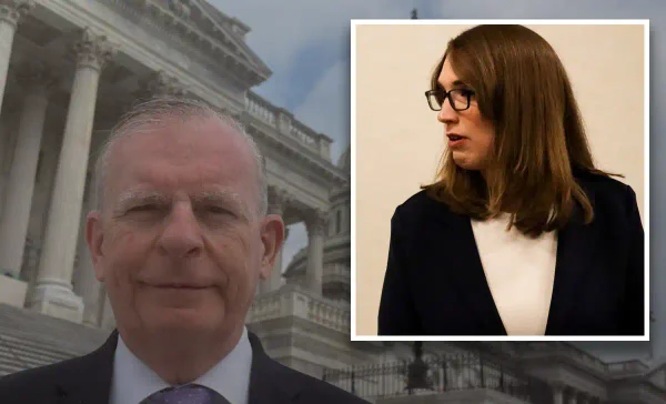 Republican congressional candidate Joseph “Dr. Joe” Arminio was removed from a Delaware candidate forum after repeatedly referring to Rep. Sarah McBride using male terms.