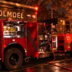 Five firefighters hospitalized after house fire engulfs holmdel home