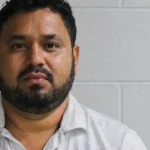 Photo caption: Alfonso Vasquez-Morales is charged with vehicular homicide and other offenses following a July 7 crash in Jonesborough, Tennessee, that killed 69-year-old motorcyclist William Richard Sauer.
