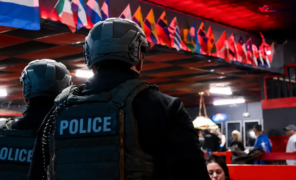 Ice arrested 121 people during operation corral light at a memphis nightclub, with dhs citing prior arrests and convictions among those detained.