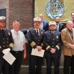 Jackson Township honored dozens of local police, firefighters and EMS members who responded after the Sept. 11 attacks as the nation marks 25 years.