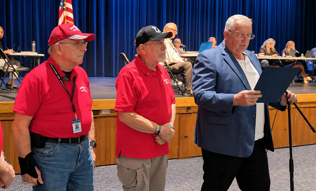 Manchester Township honored prisoners of war and service members missing in action with a proclamation marking National POW/MIA Recognition Day on Sept. 18.