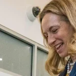 Sherrill says ICE is not making New Jersey safer after a court upheld her order as Newark agents detailed August immigration arrests. - Mikie Sherrill - Photo by Office of the Governor, NJ