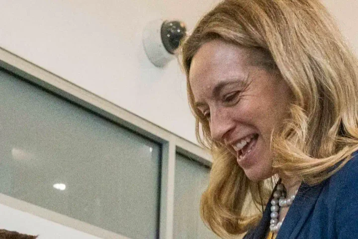 Sherrill says ICE is not making New Jersey safer after a court upheld her order as Newark agents detailed August immigration arrests. - Mikie Sherrill - Photo by Office of the Governor, NJ