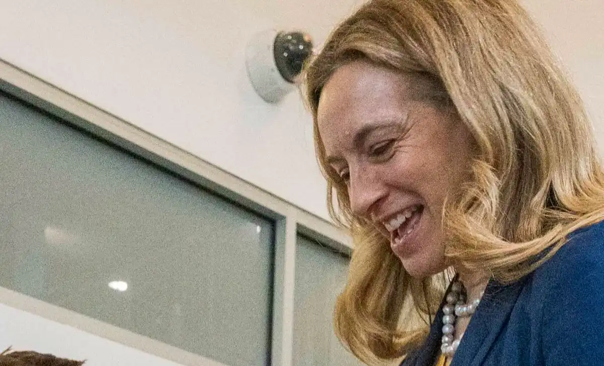 Sherrill says ice is not making new jersey safer after a court upheld her order as newark agents detailed august immigration arrests. - mikie sherrill - photo by office of the governor, nj