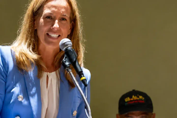 Photo caption: Gov. Mikie Sherrill says there is no evidence a New Jersey election was swayed by the state's noncitizen voter-registration failure as state officials continue reviewing affected records and federal officials press separate claims about the voter rolls. Photo by Gov. Mikie Sherrill's Office / Press Photo