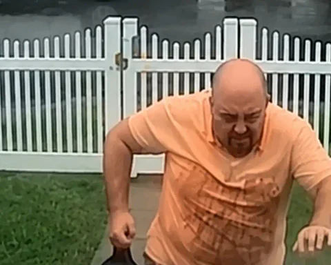 Rep. Nicole Malliotakis staffer Thomas Fahmy survived a lightning strike on Staten Island caught on camera, then bought a lottery ticket and went to church.