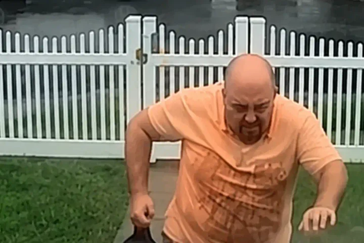 Rep. Nicole Malliotakis staffer Thomas Fahmy survived a lightning strike on Staten Island caught on camera, then bought a lottery ticket and went to church.