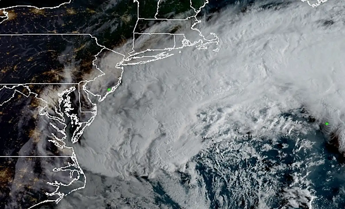 Nor’easter Bearing Down on New Jersey With 60 MPH Gusts, Heavy Rain and Coastal Flooding