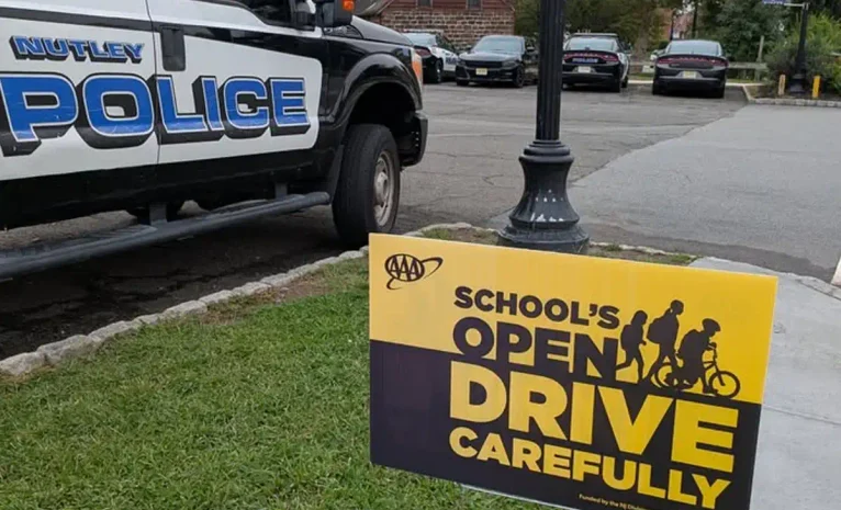 Nutley Police Warn Drivers of Increased School Traffic as Classes Resume