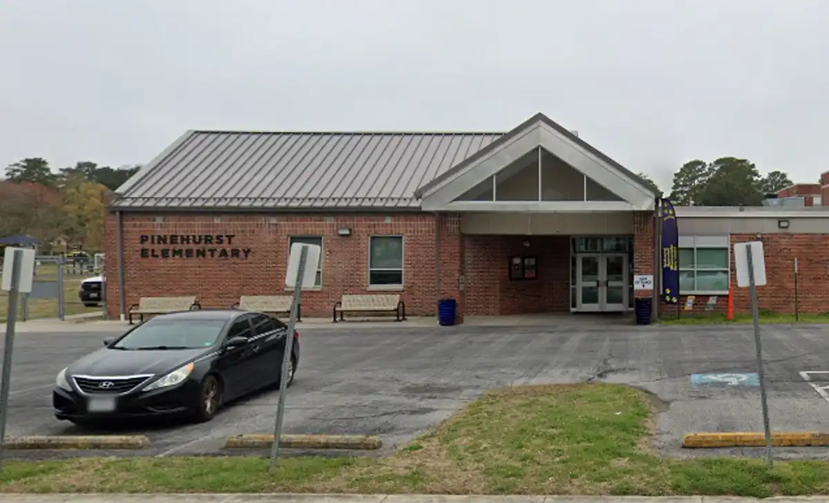 A firearm report prompted a lockdown and police search at Pinehurst Elementary School in Maryland before investigators determined the report was unfounded.