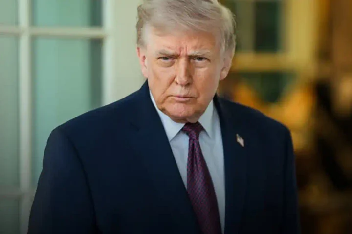 The U.S. launched new strikes against Iranian targets near the Strait of Hormuz Tuesday as Trump warned Iran that another response would trigger heavier attacks.