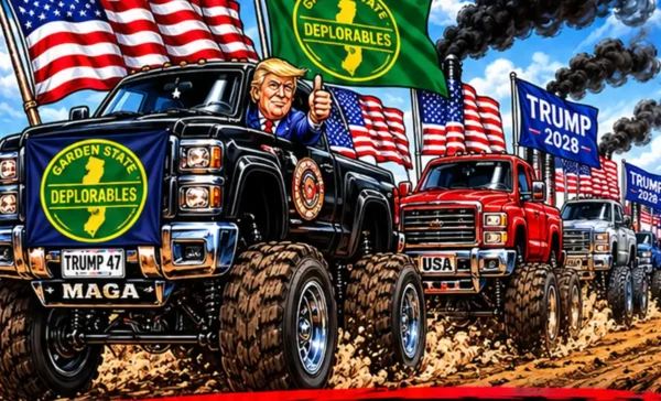 Garden state deplorables plans an oct. 17 pro-trump and pro-ice vehicle rally at the judy blume service area in wall, with participants asked to bring flags.