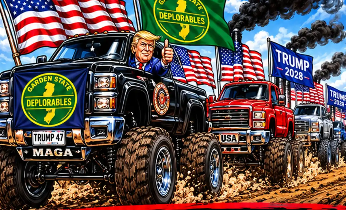 Pro-trump, pro-ice car and truck rally planned at garden state parkway service area Garden state deplorables plans an oct. 17 pro-trump and pro-ice vehicle rally at the judy blume service area in wall, with participants asked to bring flags.