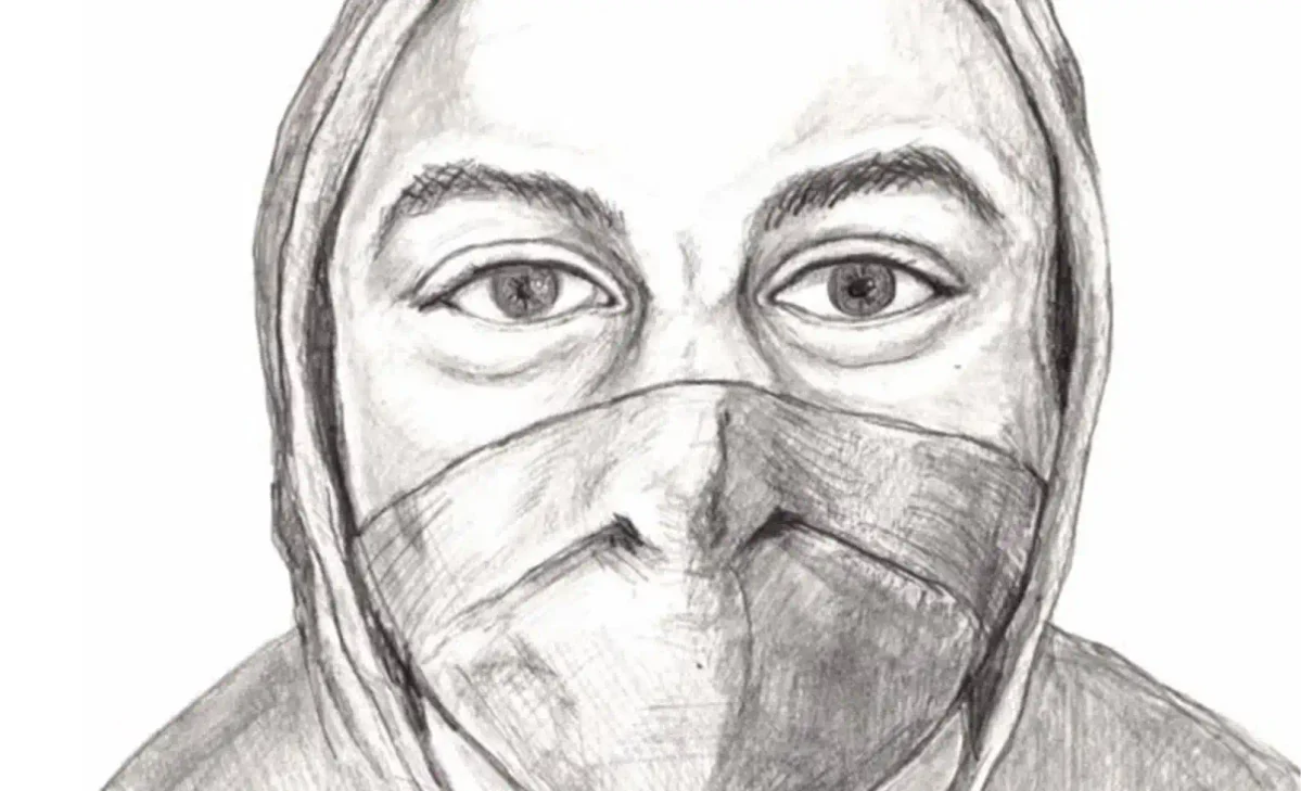 NYPD detectives are searching for a gunman accused of striking and raping a 37-year-old woman Wednesday evening in the Dongan Hills section of Staten Island.