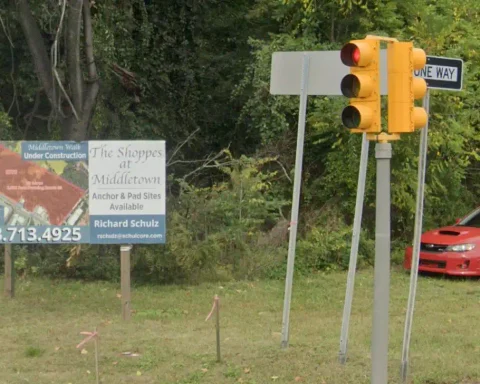 Middletown has released plans showing a proposed 450-home development with 68 affordable units at the former Circus Liquors property on Route 35.