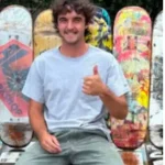 Skateboarder sky king nears new jersey on 1,100-mile journey for suicide prevention