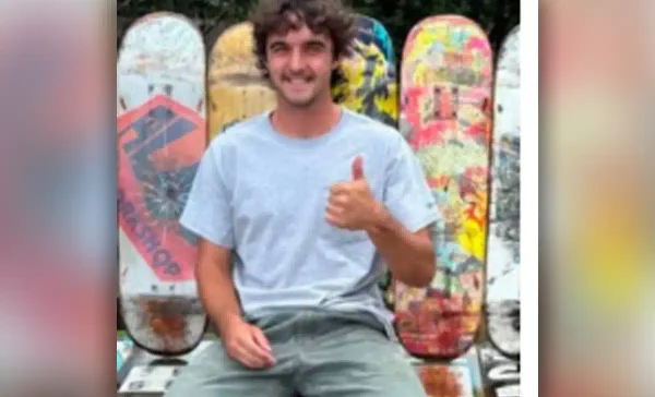 Skyler king is nearing new jersey on a 1,100-mile skateboard journey from mississippi to nyc honoring his brother and raising suicide prevention awareness.