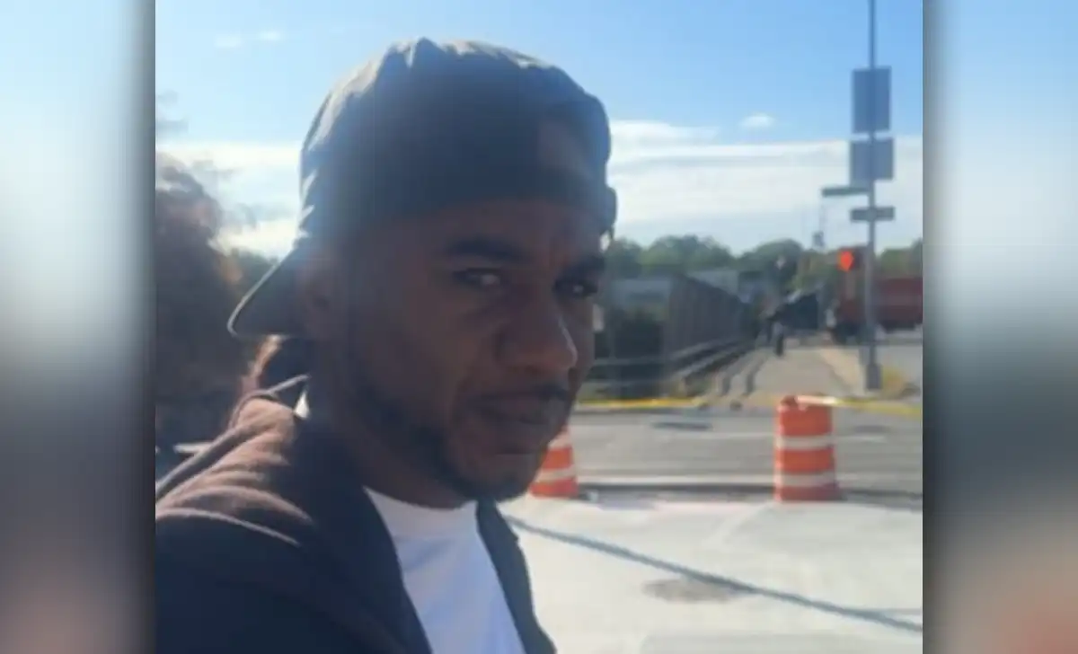 The NYPD is searching for a man accused of grabbing a 19-year-old woman aboard an MTA bus in Queens before fleeing on foot.