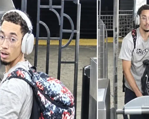 NYPD detectives are searching for a suspect who allegedly struck a 73-year-old man with an object during a dispute on a Manhattan subway platform.