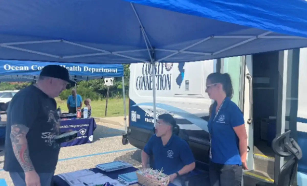 The toms river senior center brought state and county agencies together to help seniors with real id, health screenings, medicare, passports and other services.