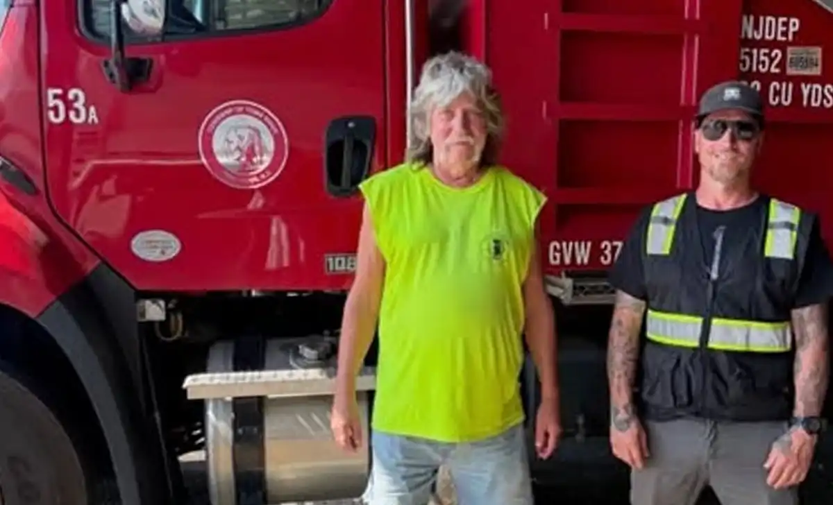 The township workers stepped in after finding a young student in distress while his mother experienced a medical episode.