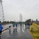 460 runners brave nor’easter rain on new jersey turnpike, raise $80,000 for special olympics