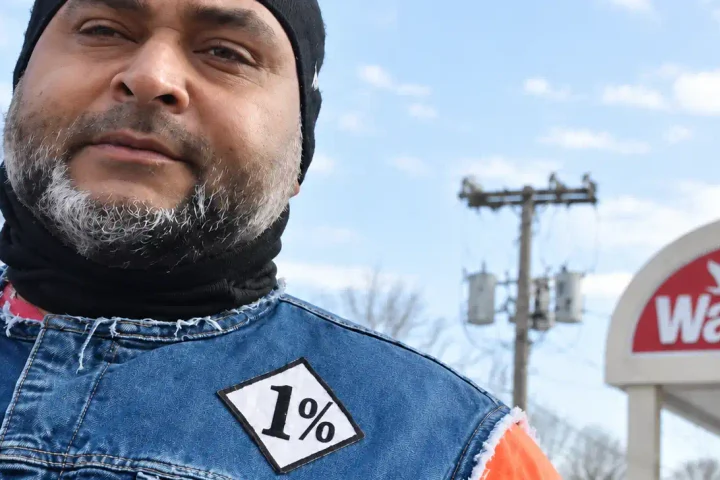 A Fairfield motorcycle stop led to weapons and assault charges after police say a rider pulled a switchblade and tried to reach a loaded handgun.