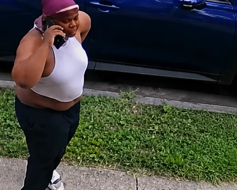Newark police released surveillance images of a suspect wanted for identification after an Apple laptop and iPad were stolen from an unlocked vehicle in the 500 block of 18th Avenue on Aug. 30, 2026.