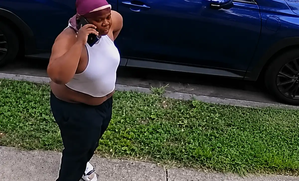 Newark police released surveillance images of a suspect wanted for identification after an apple laptop and ipad were stolen from an unlocked vehicle in the 500 block of 18th avenue on aug. 30, 2026.
