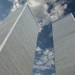 World Trade Center. Twin towers. Memory of September 11, 2001. New York, United States of America, USA - September 07, 2001 Photo by Massimo Gea