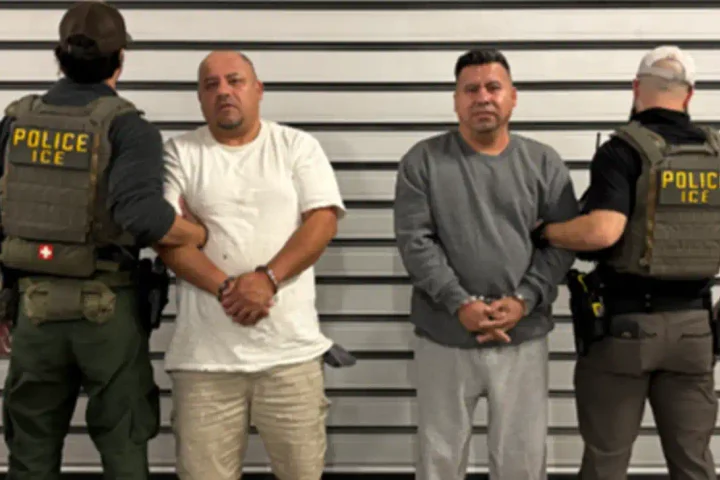 ICE arrested two Guatemalan brothers in Chantilly, Virginia, who the agency says have criminal histories including assault, DWI and records forgery.