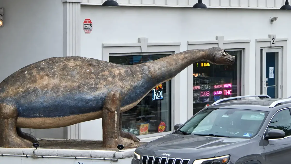 America's oldest dinosaur is in ocean county — and it needed a neck job