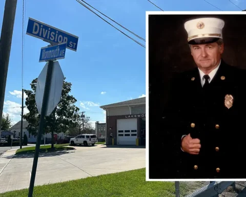 Lakewood renamed Division Street Chief Richard C. Wallace Way, honoring the late fire chief and Air Force veteran's more than six decades of service.