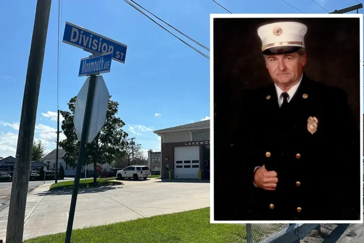 Lakewood renamed Division Street Chief Richard C. Wallace Way, honoring the late fire chief and Air Force veteran's more than six decades of service.