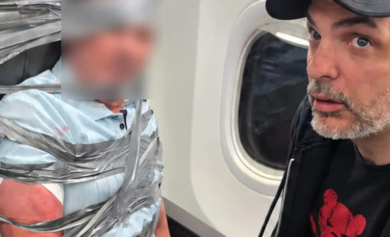 Two New Jersey Men Duct Tape Unruly Passenger Aboard Flight Until Police Took Over