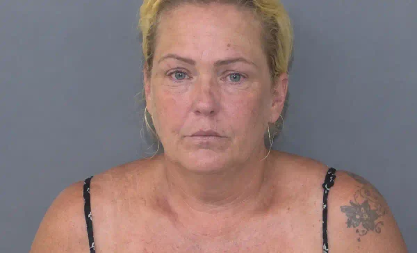 A grandmother faces a child abuse charge after deputies say she left her 8-month-old granddaughter in a hot car for about 10 minutes on a 96-degree day.