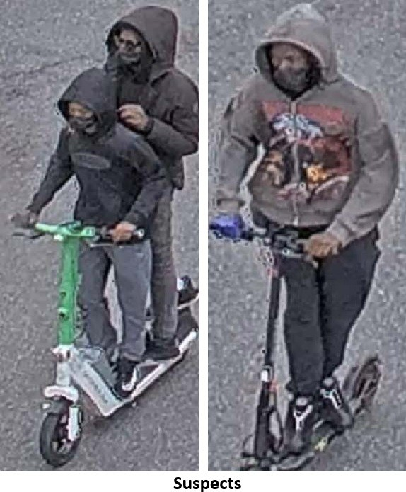 Gunman pins down victim as scooter crew pulls off daylight dc robbery