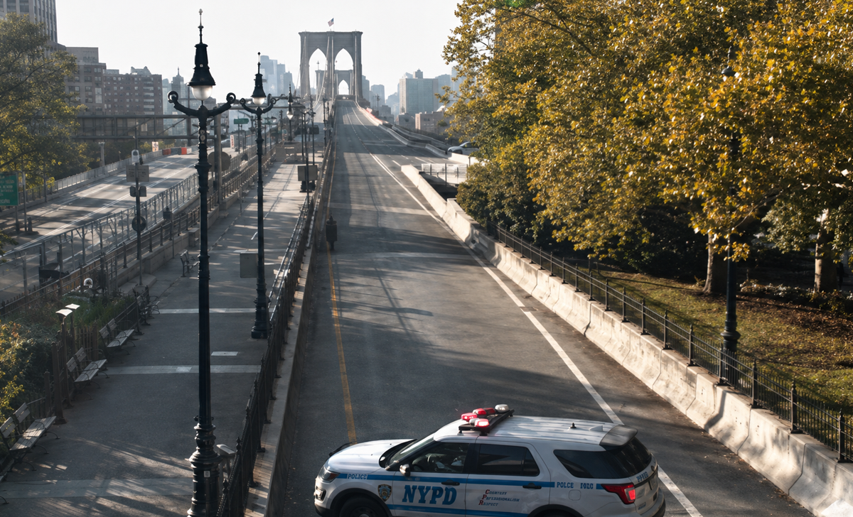 Brooklyn bridge closed during rush hour after nypd shoots knife-wielding man