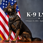 Manchester says goodbye to k-9 lynk after 10 years on the job
