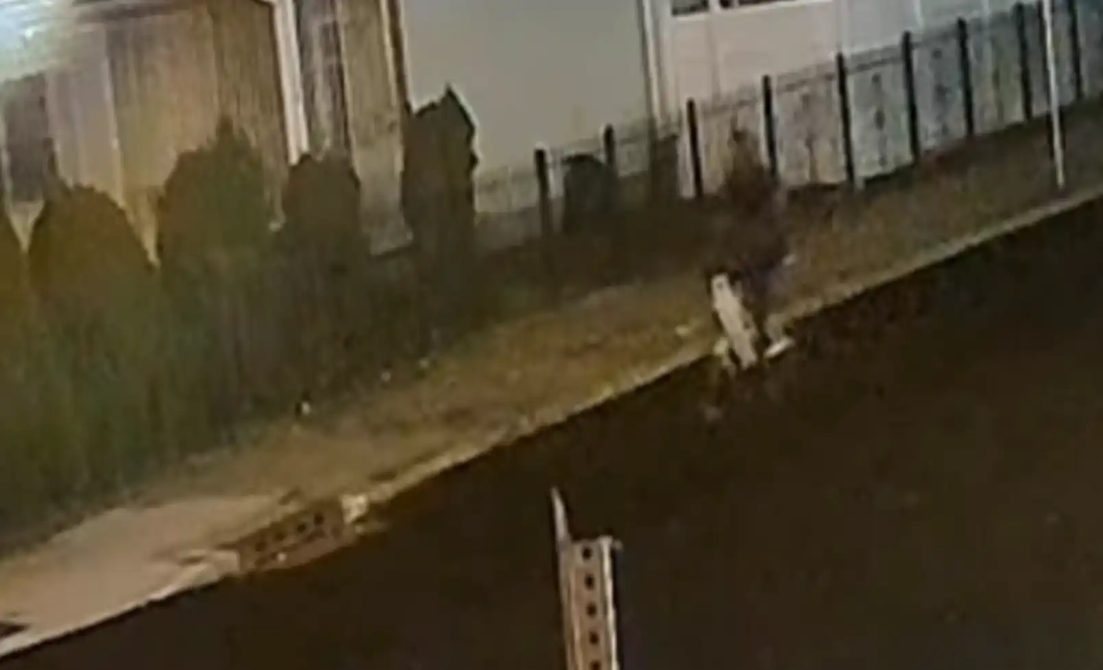Newark police are searching for a suspect who stole cash and bank cards from an unlocked vehicle before fleeing on a bicycle along 16th Avenue.
