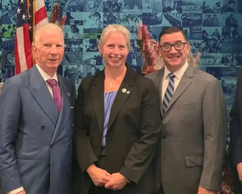 Law enforcement personnel attend a Rockland County DA conference on AI-powered investigations and data privacy. Photo courtesy of the district attorney’s office.