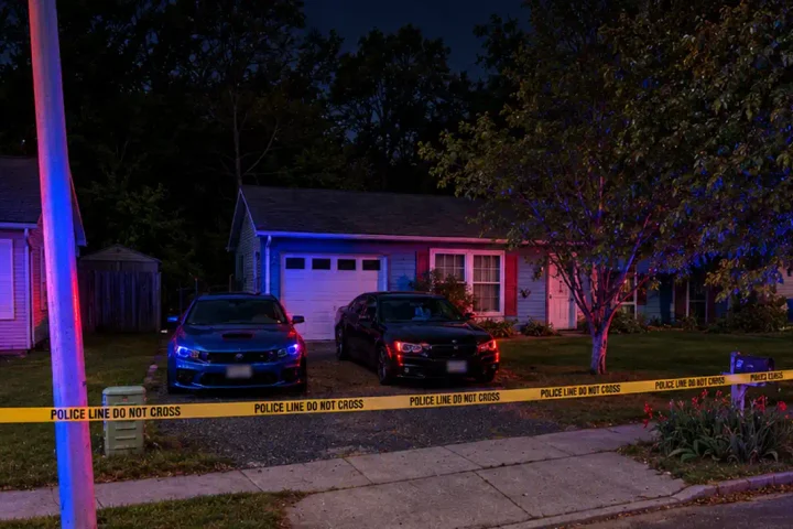 Police find woman dead, husband with knife stuck in chest at settler's landing
